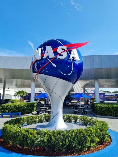 Entrée du Kennedy Space Center